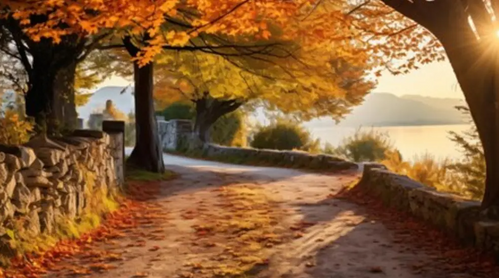 Goldener September, KI-Bild